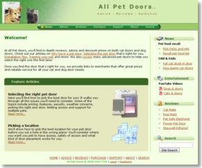 All Pet Doors Home