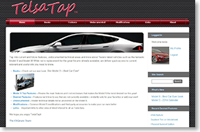 TeslaTap homepage